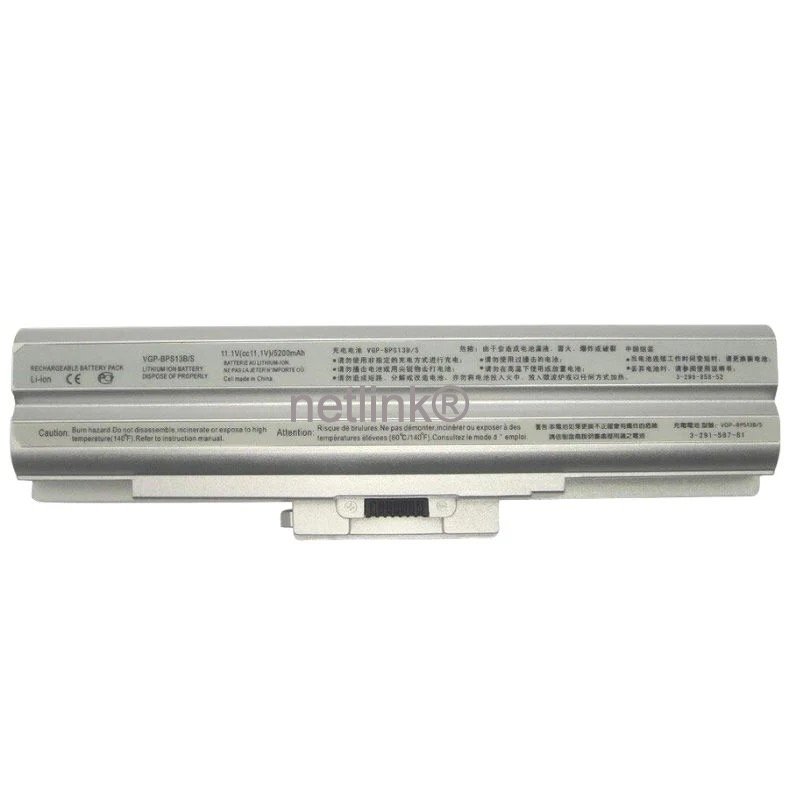 Replacement VGP-BPL13 Laptop Battery For Sony Vaio VGN-AW VGN-FW VGN-TX VGN-CS VGN-NS VGN-SR Series