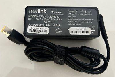 65W Lenovo AC Adapter Charger 20V 3.25A 65W Square USB Yellow pin for Lenovo IdeaPad Yoga notebooks