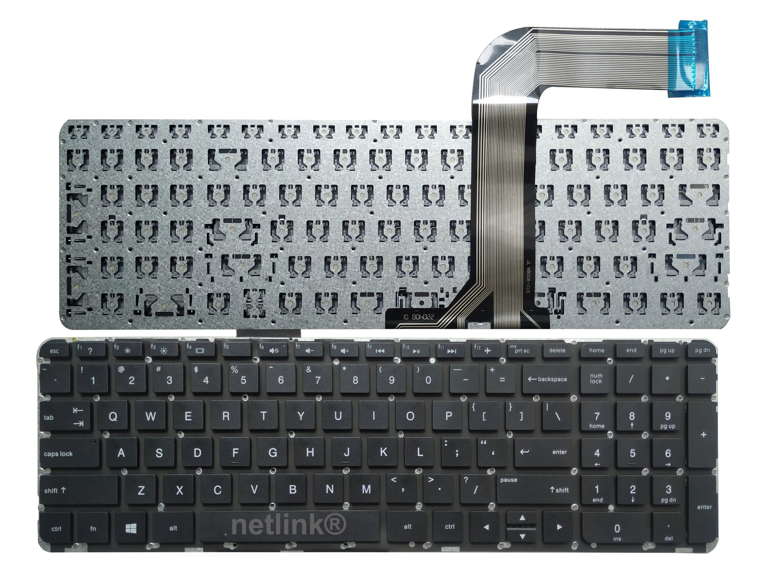 Replacement Laptop Keyboard 9Z.N9HBQ.901 for HP Pavilion 15-P000 15-P011NR 15-P021CY 17-P100 17-P120NR