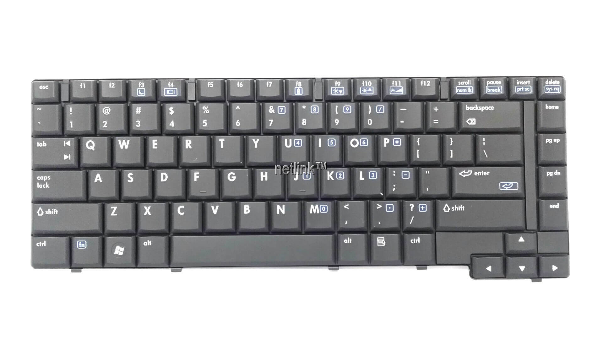 Replacement Laptop Keyboard NSK-H4D0U For HP Compaq 8510 8510W 8510P