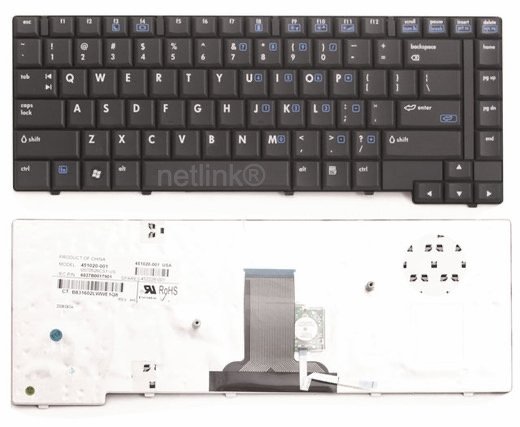 Replacement Laptop Keyboard NSK-H4D0U For HP Compaq 8510 8510W 8510P