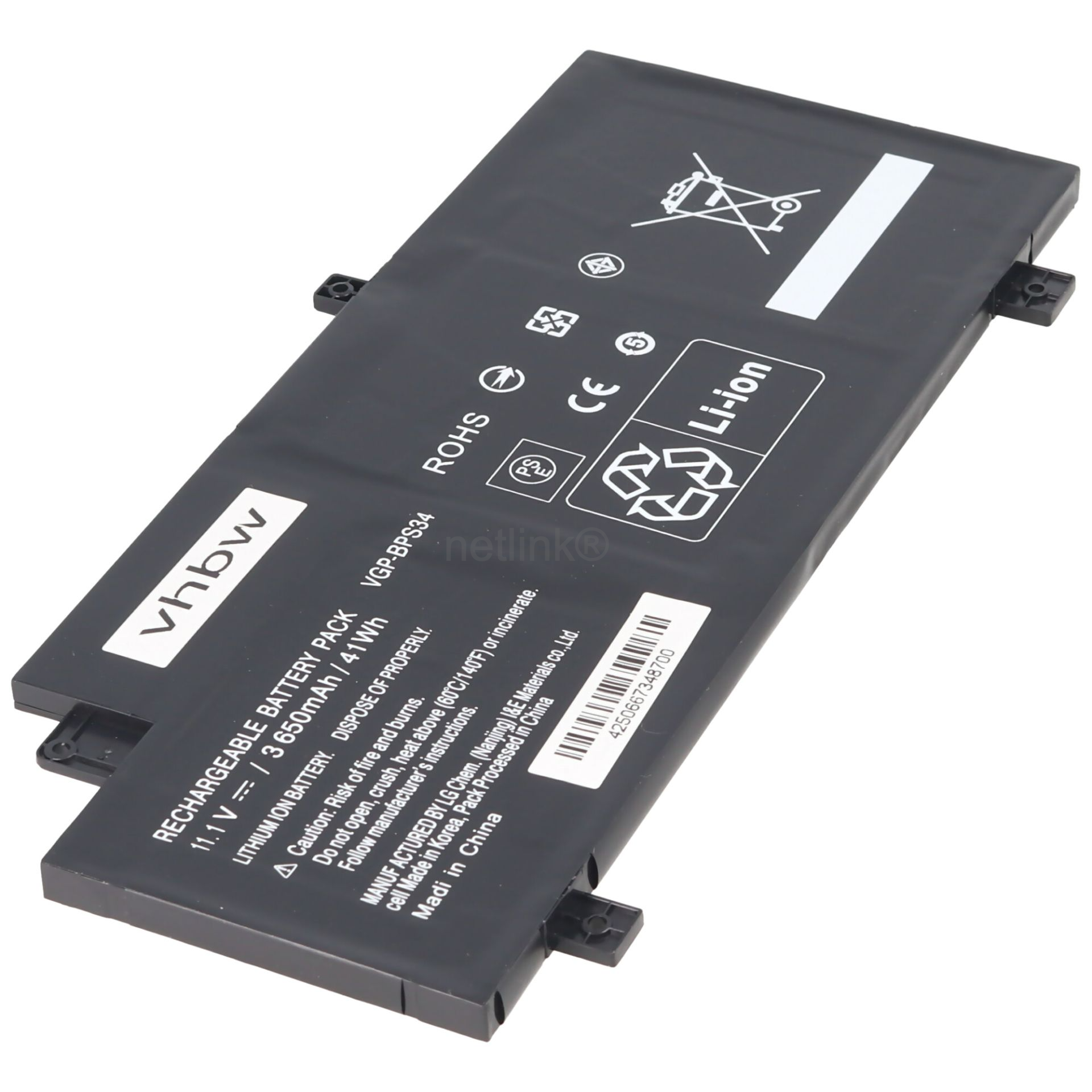 Replacement VGP-BPS34 Laptop Battery for Sony VAIO 15 14 SVF15A VGP-BPL34 series
