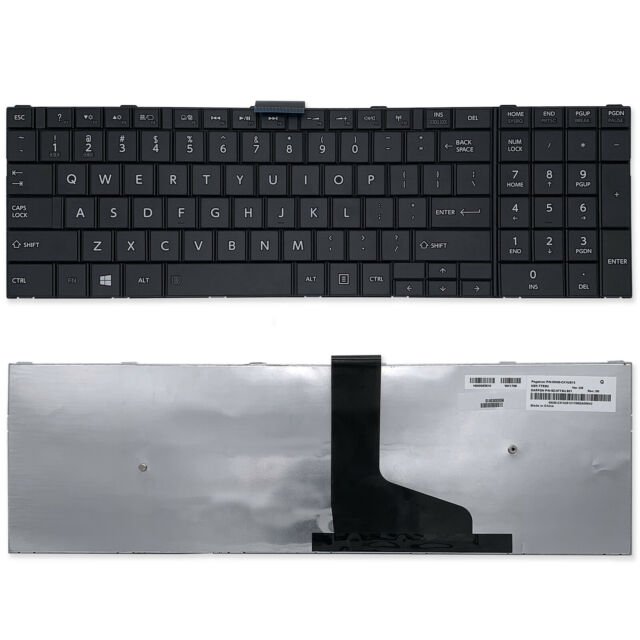 Replacement Laptop Keyboard for Toshiba Tecra A50-A A50-A1550 W50-A W50-A1500 W50-A1510