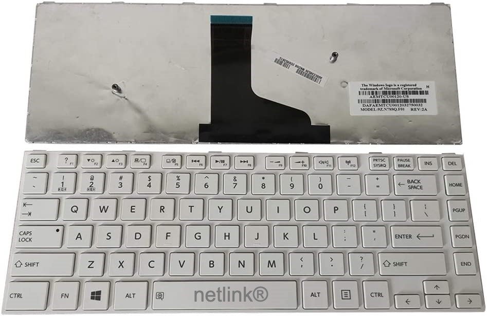 Replacement Laptop Keyboard 9Z.N7PSQ.C0U for Toshiba Satellite C40-A L40-A L45-A S40-A S40D-A S40T-A