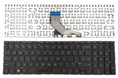 Replacement 9Z.NEZBC.501 Laptop Keyboard (US Windows 8) for HP 250 G7 255 G7 256 G7 17-CA 15-DB