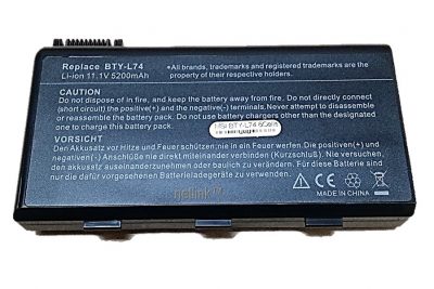MSI BTY-L74 A6200 CR600 CR610 CR620 CX600 CX700 A5000 BTY-L75 6 Cells Laptop Battery